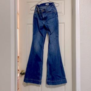 NEVER WORN women’s Wrangler bell bottoms!